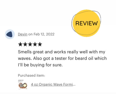 Organic Wave Forming Pomade