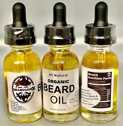 Organic Beard Growth Oil