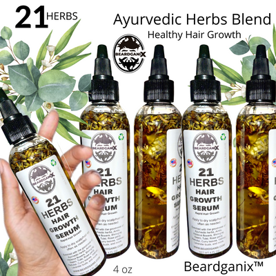 21 Herbs Hair Growth Serum