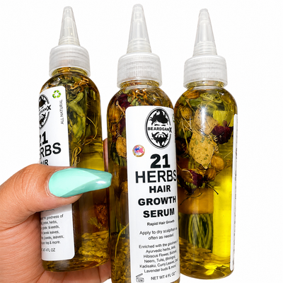 Organic Hair & Beard Growth System