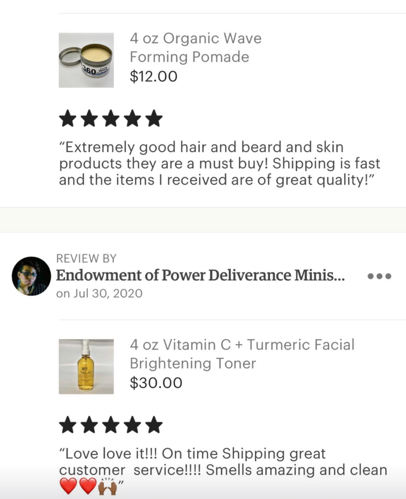 Organic Wave Forming Pomade