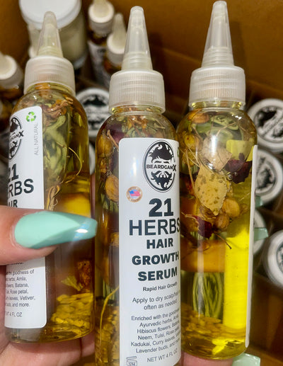 21 Herbs Hair Growth Serum