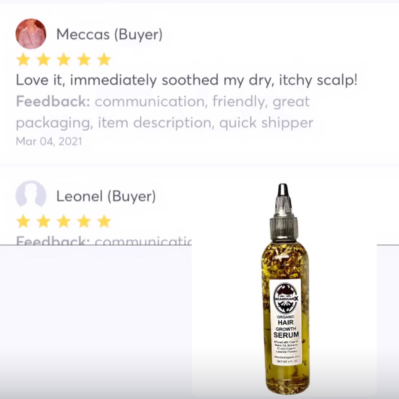 21 Herbs Hair Growth Serum