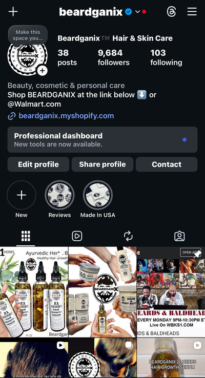 Organic Moisturizing Beard Growth Kit