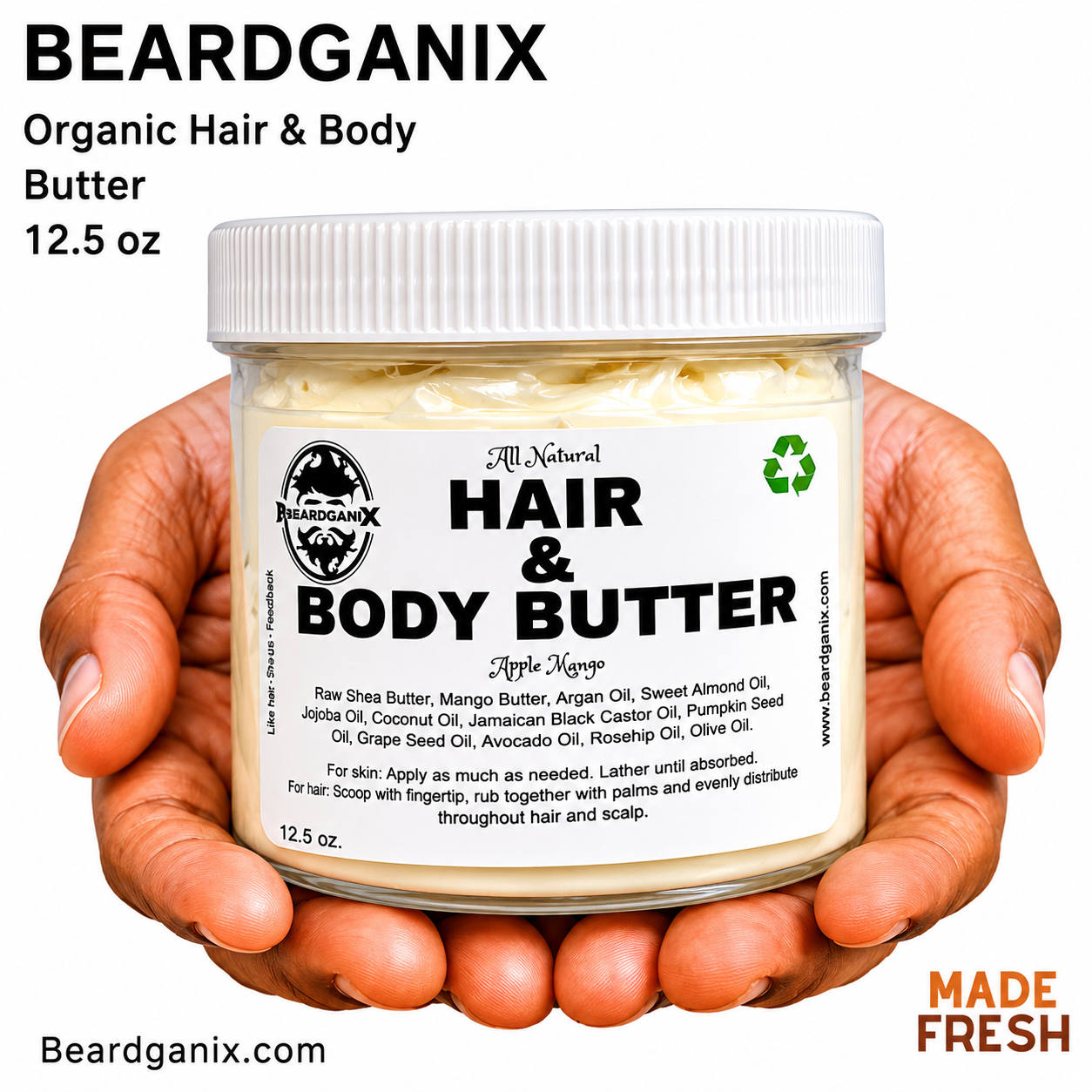 Organic Hair & BODY Butter