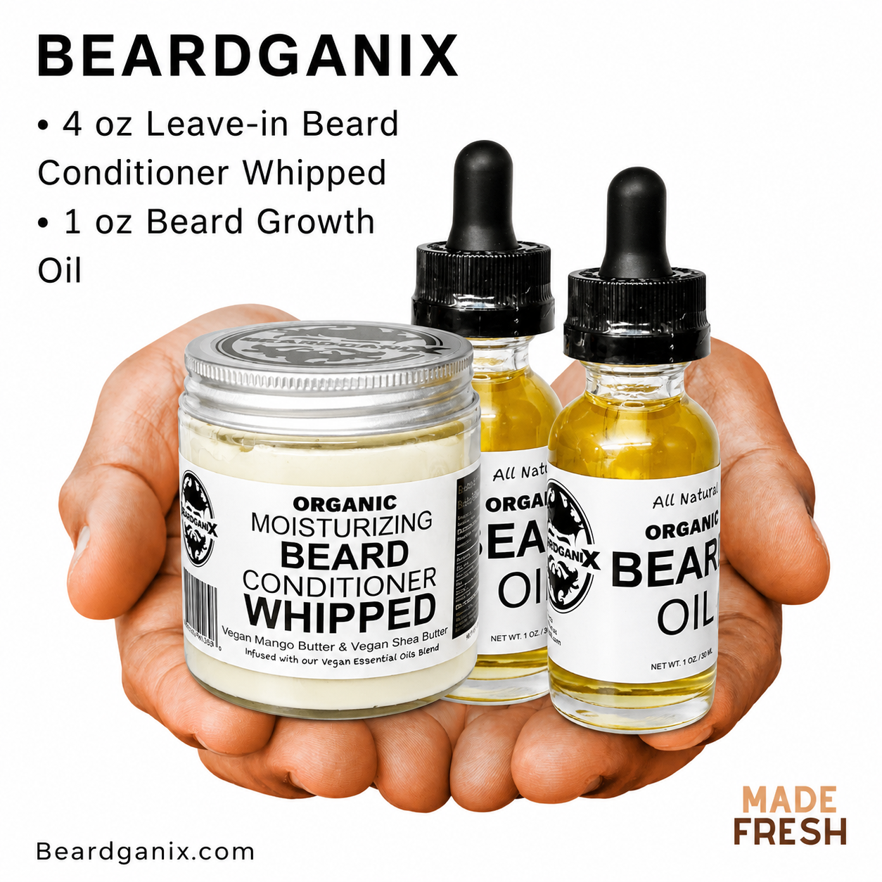 Organic Moisturizing Beard Growth Kit