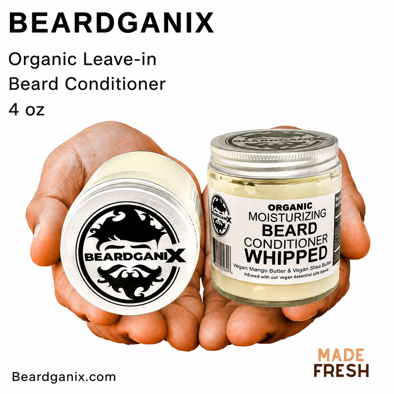 Organic Moisturizing Beard & Hair Growth Conditioner