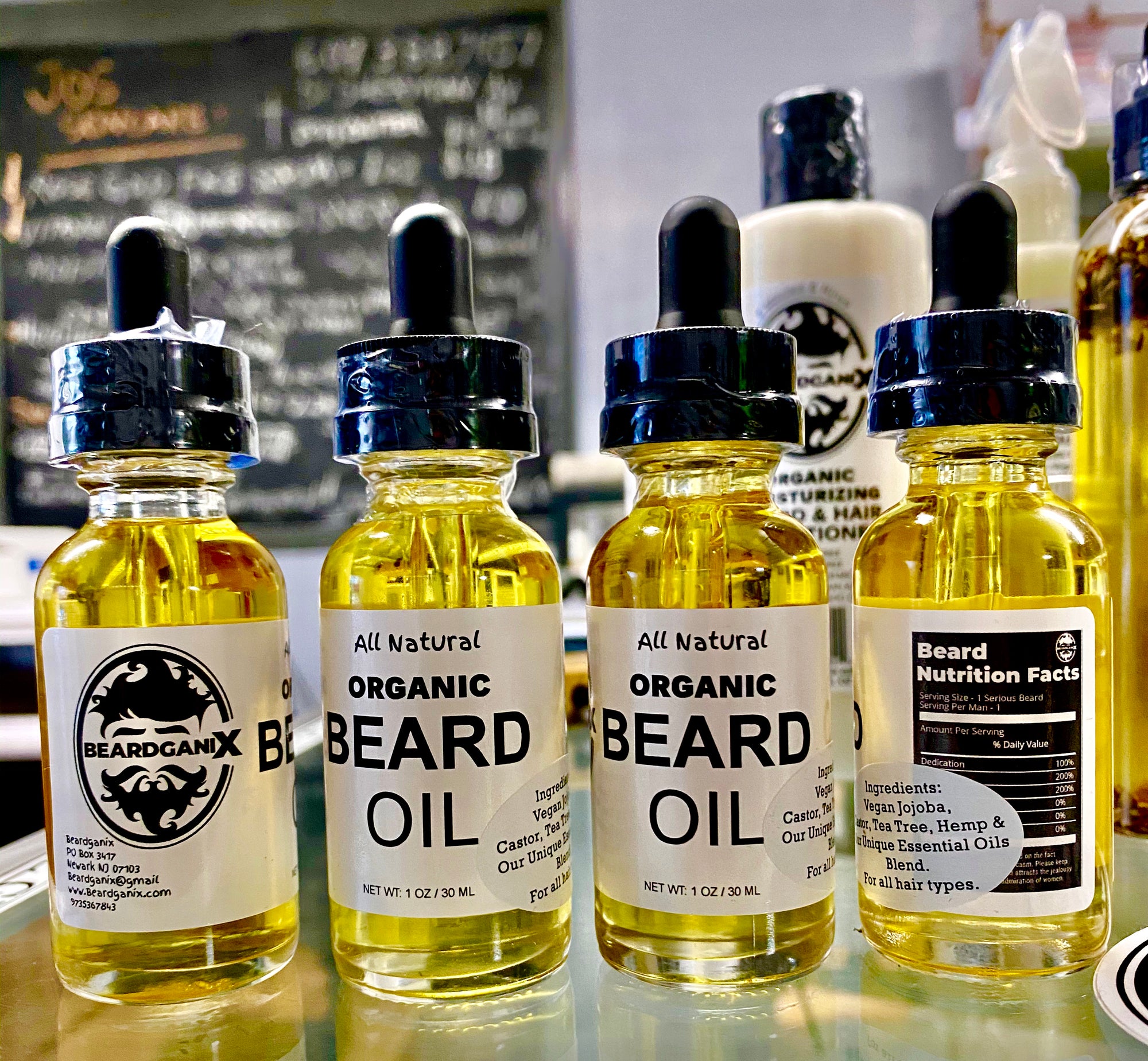 Organic Beard Growth Oil